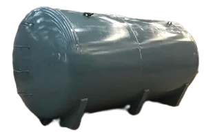 glass lined horizontal storage tank